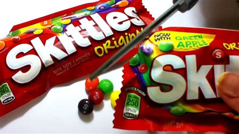 Skittles Original And New Green Apple Video Dailymotion