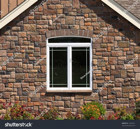 House Stone Wall Window Stock Photo 16432321 Shutterstock