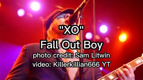 Xo Lyrics Fall Out Boy Youtube