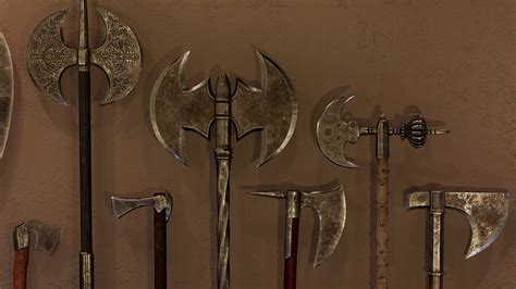 Medieval Axe Pack In Weapons Ue Marketplace