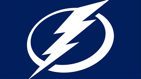 Tampa bay lightning svg logo claw mark, clipart vector cricut cut cutting png eps. Emblem Logo NHL Tampa Bay Lightning In Blue Background ...