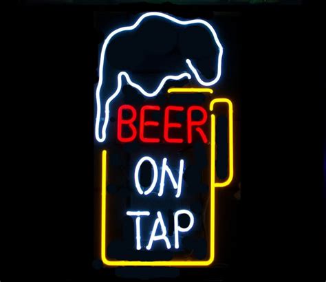 Buy Beer On Tap Neon Sign Neon Signs Depot