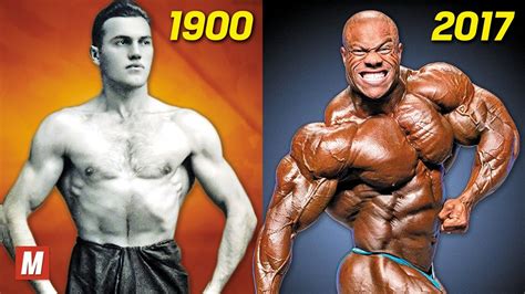 Evolution Of Bodybuilding From 1900 To 2017 Stronger Af