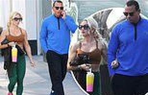 Alex Rodriguez Hits The Gym In La With His New Girlfriend Jaclyn