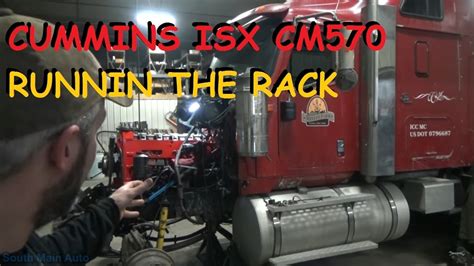 Cummins Isx Cm570 Adjusting Valves Injectors And Exhaust Brake Youtube