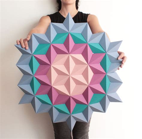 Kinga Kubowicz Has Created Moduuli A Collection Of Geometric Origami