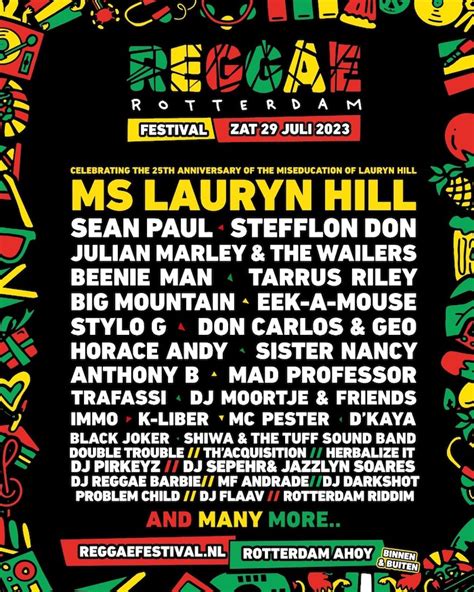 information reggae rotterdam festival 2023