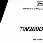 Yamaha Tw200 Manual