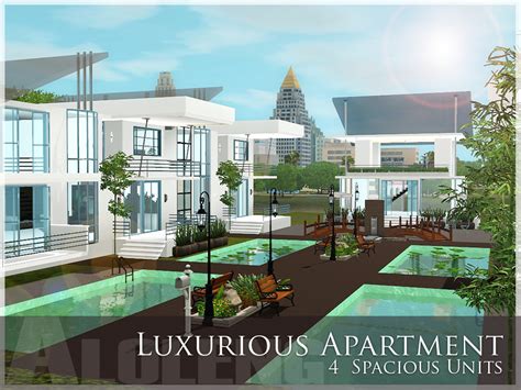 The Sims Resource Luxurious Apartment