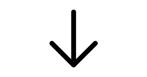 Arrow Down Free Vector Icon Iconbolt