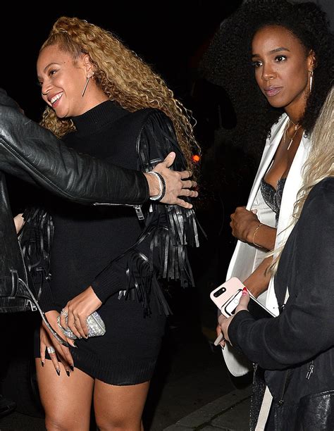 Celebs Out And About Beyonce And Kelly Rowland
