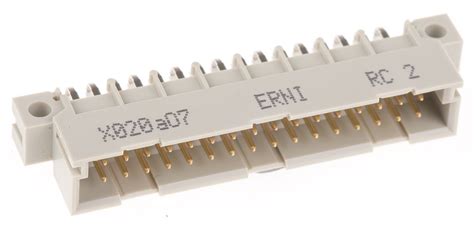 Erni 384265 Din 41612 Connector Male Gold 2 A Price From Rs435