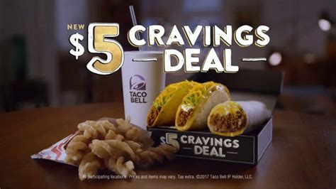 Taco Bell 5 Cravings Deal Tv Commercial Taylor S Favorites Ispot Tv