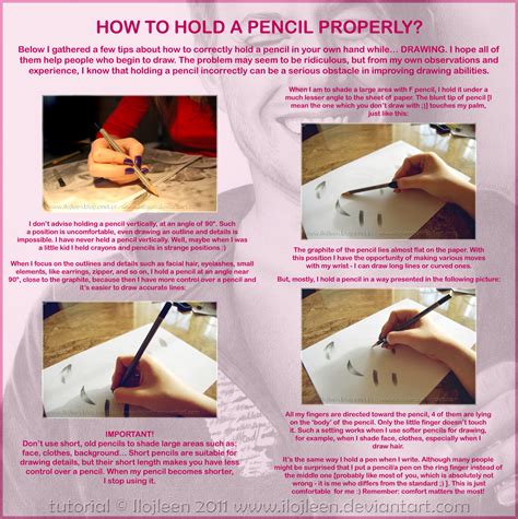 You could model this behaviour and help the child learn how to hold a pencil properly. Tutorial:how to hold a pencil? by Ilojleen on DeviantArt