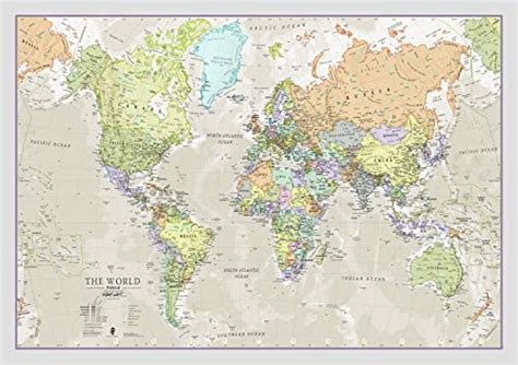 Buy Maps International Giant World Map Classic Large World Map Poster