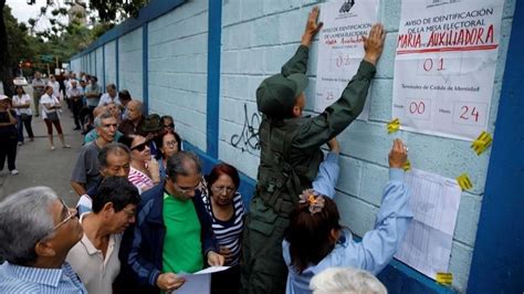 Elecciones En Venezuela Eligen Gobernadores La Silla Rota