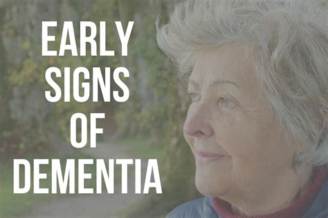 15 Early Signs Of Dementia Common 2021 Readementia