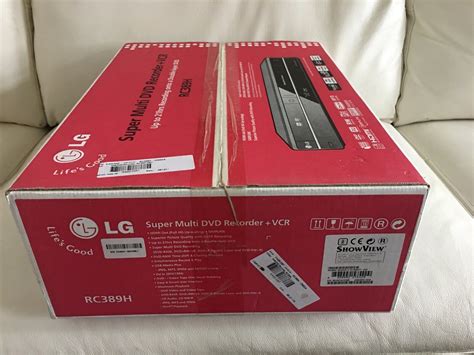 LG RC-389H DVD- / VHS-Videorecorder HDMI NEU SEALED OVP 2J. GARANTIE