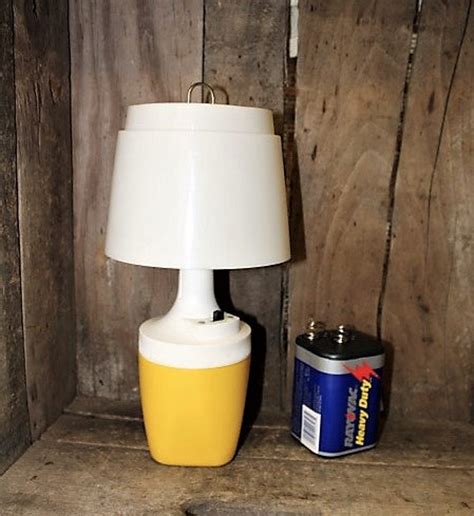 Vintage Camping Lantern Ray O Vac Style Plastic 6 Volt Battery Etsy