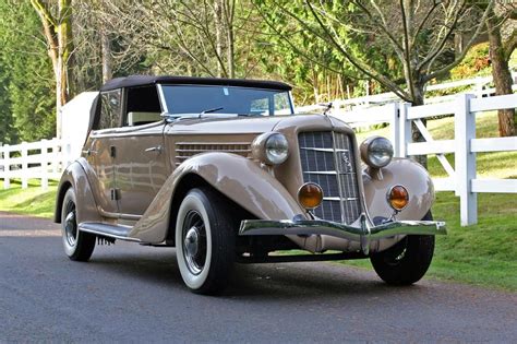 1935 Auburn 653 Phaeton Auburn Automobile Company Auburn Indiana