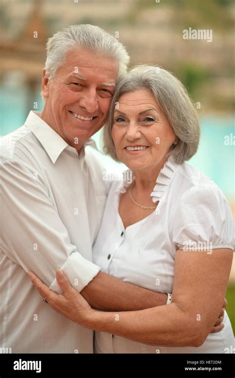 Mature Couple On Vacation Stock Photo Alamy