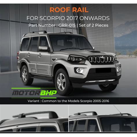 Buy Mahindra Scorpio Roof Rail Car Accessories Online Shopping