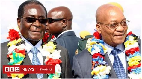 Kujiuzulu Kwa Mugabe Kimya Kirefu Cha Rais Zuma Chawashangaza Wengi Bbc News Swahili