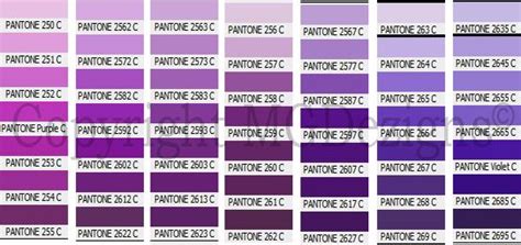 Pantone Shades Of Purple Everything Purple In 2019 Different Colors