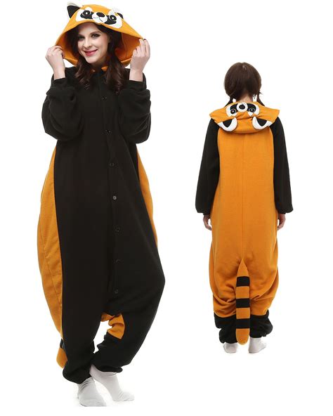 Red Panda Kigurumi Onesie Pajamas Polar Fleece Animal Unisex Costumes