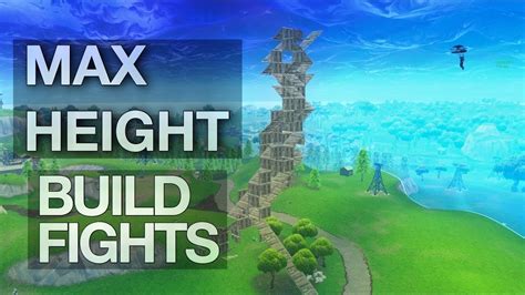 Max Height Fortnite Build Battle Compilation Youtube