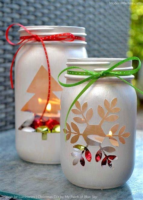 Best Diy To Convert Mason Jars Into Christmas Lanterns Mason Jar
