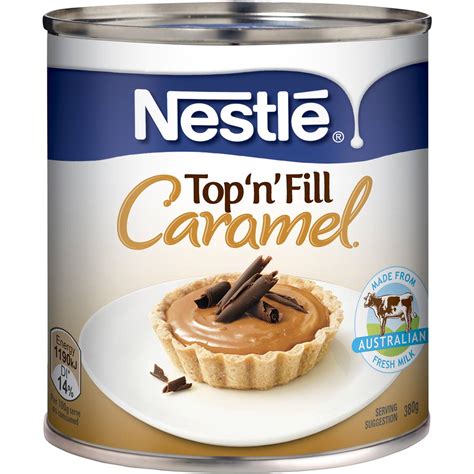 Nestle Caramel Top N Fill Woolworths