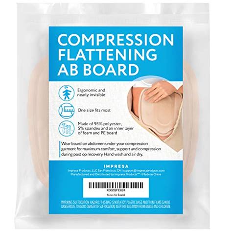 Lipo Ab Board For Stomach Support Compression And Recovery