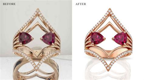 Jewelry Photo Retouching And Editing Portfolio Before And After Examples
