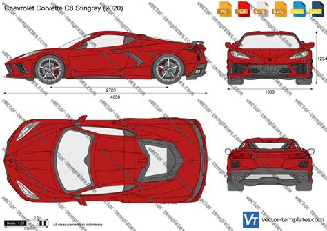 Templates Cars Chevrolet Chevrolet Corvette C8 Stingray