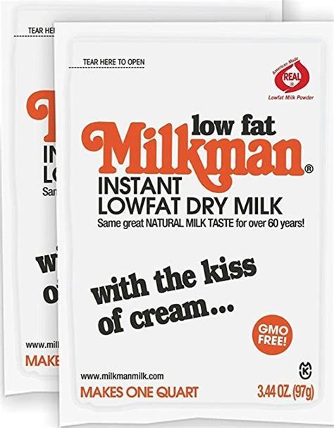 Milkman Milk Original 2 Count Powdered Milk Milk Shop Drinking Tea