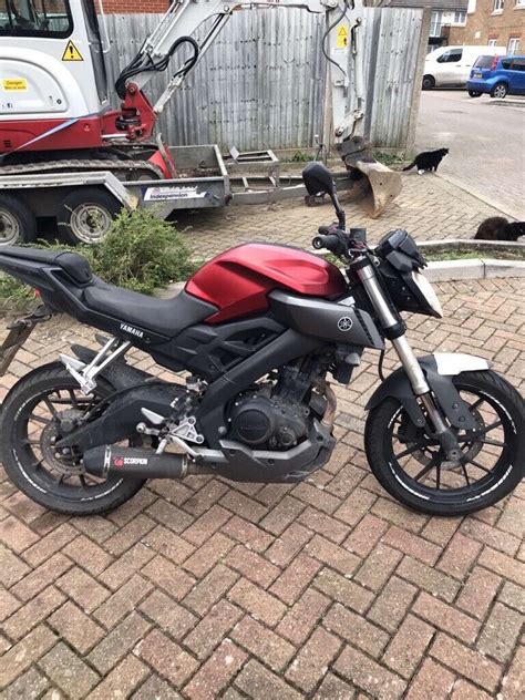 Perfectly Running Yamaha Mt 125cc In Perfect Condition 12 Months Mot