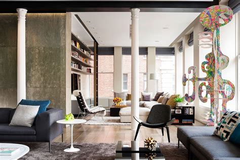 Renovated New York Loft Is A Showcase To Exquisite Artwork Home Design