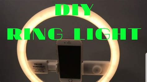 Diy Ring Light Youtube