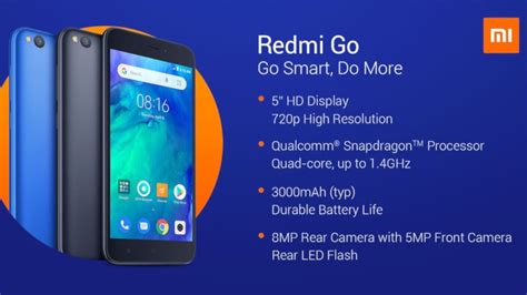 Jika sudah terunlock bootloadernya, saatnya eksekusi flashing xiaomi redmi 2. Redmi Go With 5-Inch HD Screen, 3,000mAh Battery Announced ...