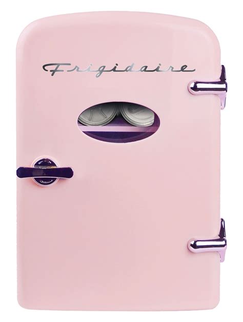 Pink Mini Fridge Retro Design Vintage Designs Portable Carport Casa