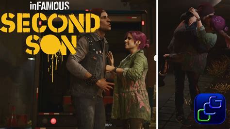 InFAMOUS Second Son PS4 Walkthrough Delsin And Fetch Romance Both