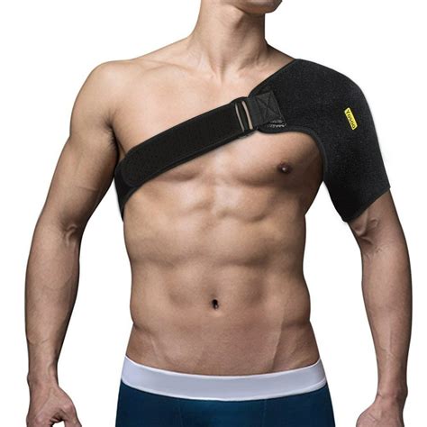 Yosoo Shoulder Brace For Rotator Cuff Adjustable Neoprene Shoulder