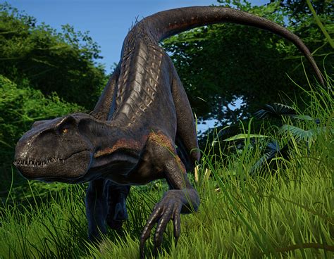 So i wanted to hop on the redesigning of the indoraptor to have anatomy that made sense train, but i also didn't want it to entirely lose its look. Indoraptor | Jurassic World Evolution Wiki | FANDOM ...