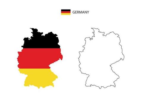 Germany Outline Vector Art Icons And Graphics For Free Download