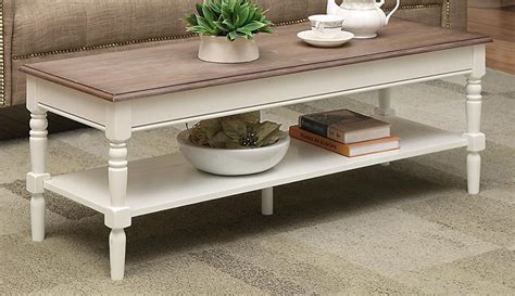 Driftwood Convenience Concepts French Country Coffee Table Or Coffee
