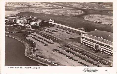 New York Laguardia Airport Lga Postcard Circa 1940s Flickr