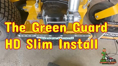 The Green Guard Hd Slim Motorized Chute Blocker Install Youtube