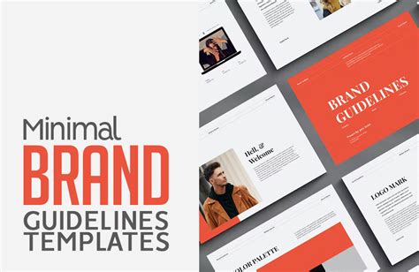 Minimal Brand Guidelines Templates Graphic Design Junction Canva