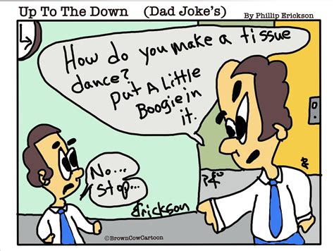 Pin By Phillip Erickson On Cartoon Browncowcartoon Dad Jokes Jokes Dads